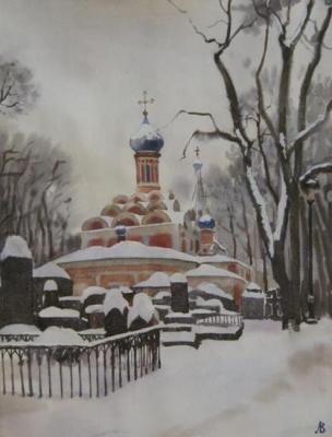 Donskoy Monastery. Winter Silence (). Lapovok Vladimir