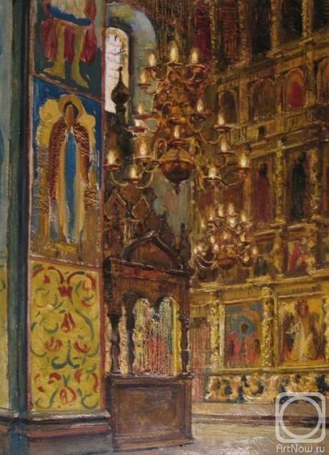 Lapovok Vladimir. Church of Elijah the Prophet in Yaroslavl. Interior