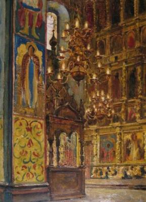 Church of Elijah the Prophet in Yaroslavl. Interior (Church Interior). Lapovok Vladimir