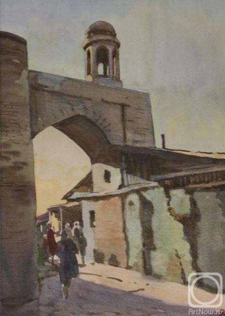 Lapovok Vladimir. Old Bukhara. Market Gates