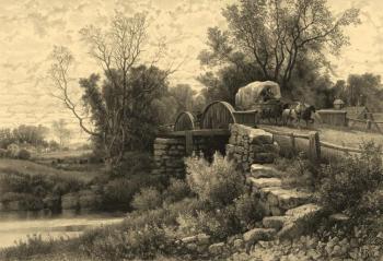 Old watermill (). Kolotikhin Mikhail