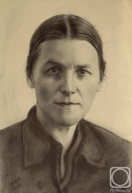 Dobrovolskaya Gayane. Aunt Anna, from a photo