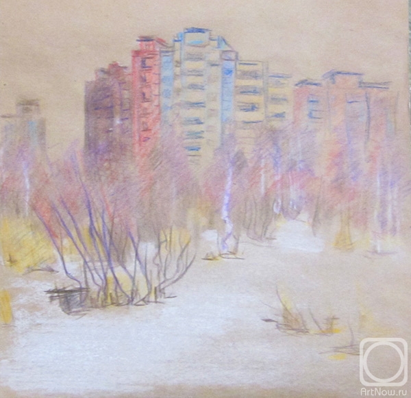 Kataeva Galina. The suburb