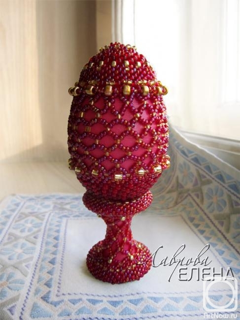 Lavrova Elena. Easter egg. Crimson Ringing