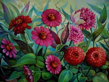 From the series "Flowers from my garden". Kharabadze Teimuraz