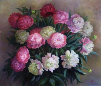 Bouquet with peonies