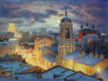 Moscow roofs. Razzhivin Igor