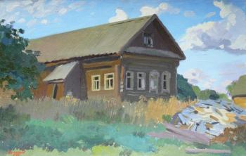 Abandoned house. Krivtsovo (etude)