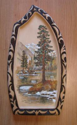 lake Karakol (Cedar Panels). Zarechnova Yulia