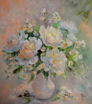 White bouquet. Ostraya Elena