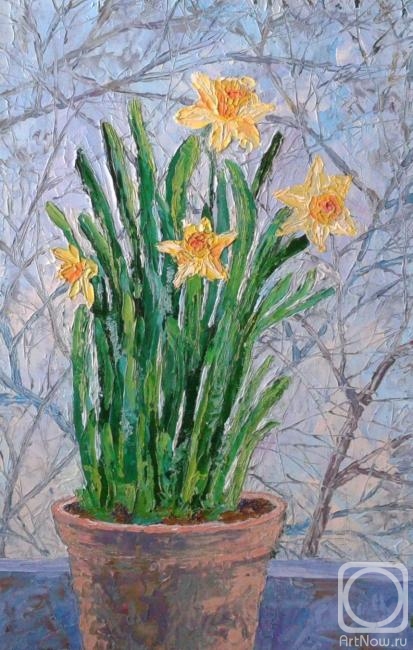 Gorenkova Anna. Daffodils