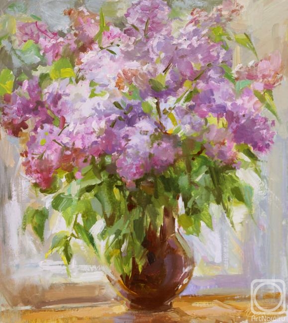 Rybina-Egorova Alena. Bouquet of lilacs