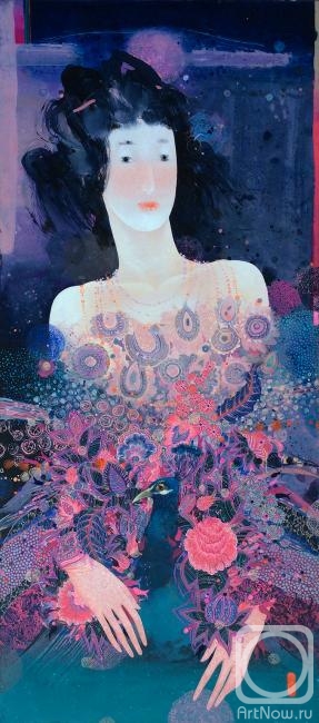 Luchkina Yulia. Peacock's tail