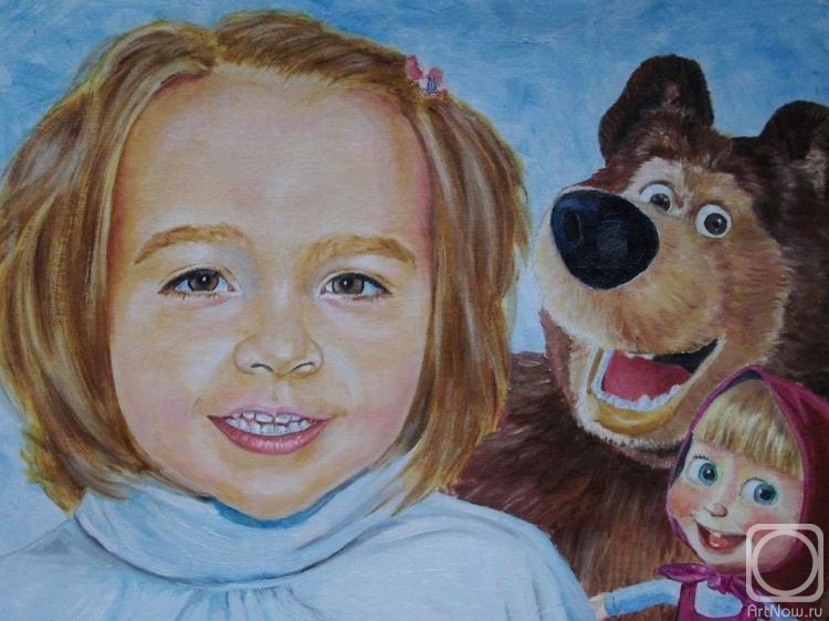 Nesteroff Andrey. children's portrait