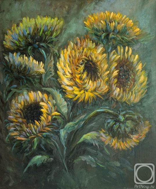 Abrosimova Julia. Sunflowers