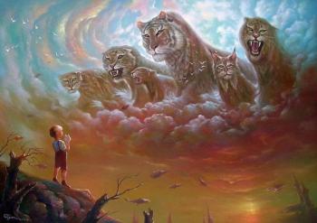 Heavenly cats. Kulagin Oleg