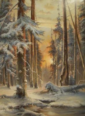 Winter evening. Bebihov Dmitry