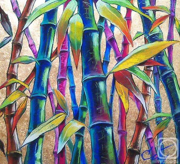 Stuliev Leonid. Gold bamboo