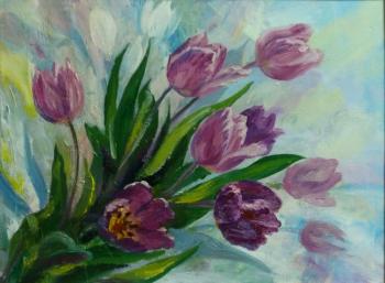 Lilac tulips. Kirichenko (Sorel) Natalia