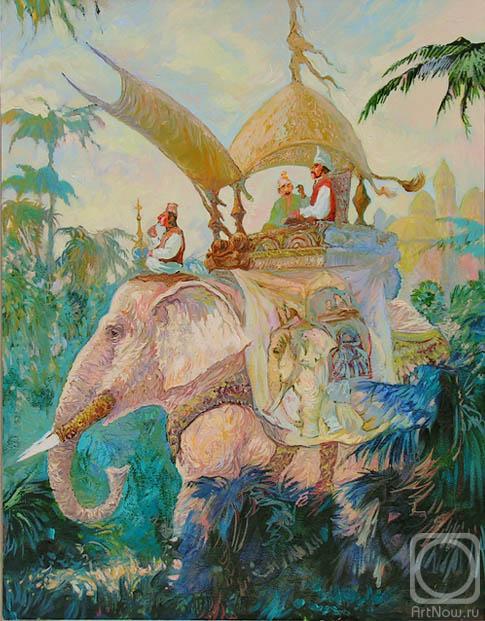 Hromyko Alexandr. Elephant Ride
