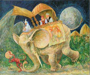 An unkind omen or a walk with a red bezyad