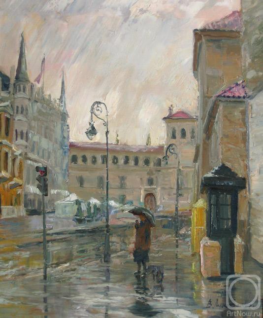 Loukianov Victor. Leon in Rain. Spain