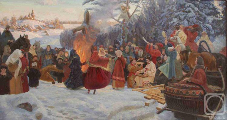 Kozhin Simon. Shrovetide.Farewell to Winter VII Century
