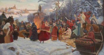 Shrovetide.Farewell to Winter VII Century. Kozhin Simon