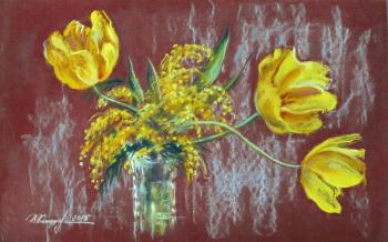 Yellow tulips. Konyuhova Natalia