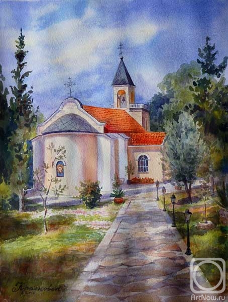 Krasnova Yulia. Church of Elijah the Prophet. Haifa