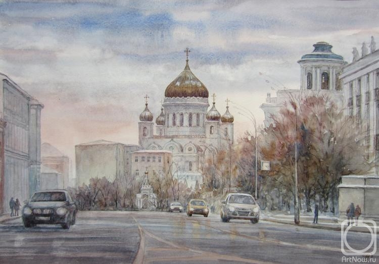Rubacheva Natalia. Moscow. Mokhovaya street
