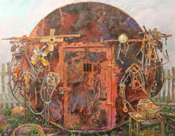 Tin collective-farm. Barrel (Iron Stuff). Rasteryaev Viacheslav