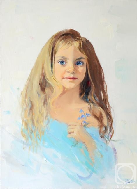 Dulenkova Natalia. Children's portrait
