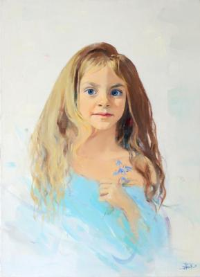 Children's portrait. Dulenkova Natalia