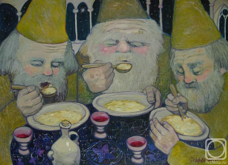 Fedorova Anna. Wise men. Before the road