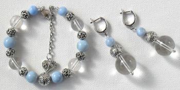 Bracelet 20 and earrings 1