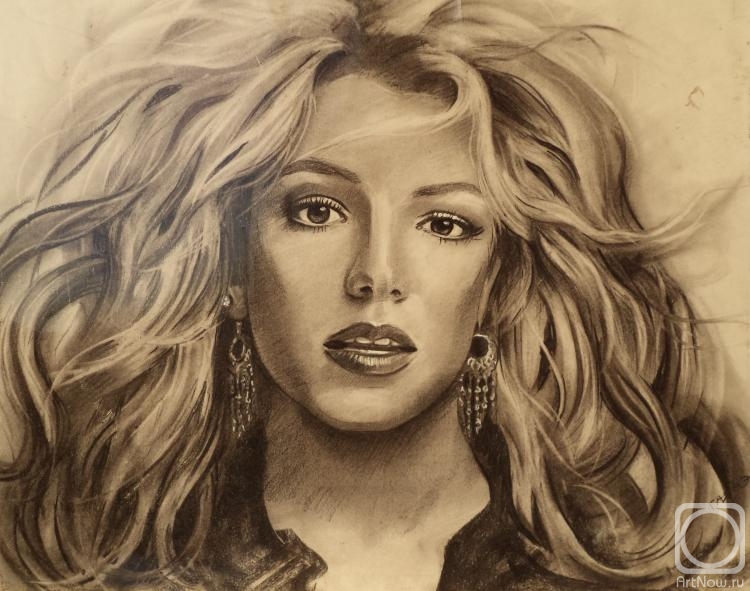 Dobrovolskaya Gayane. Britney Spears, from a photo
