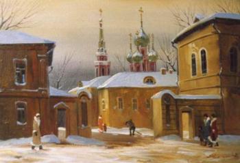 Courtyard on Ordynka street. Gerasimov Vladimir