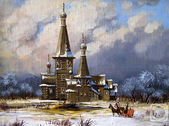 Gerasimov Vladimir. Winter landscape