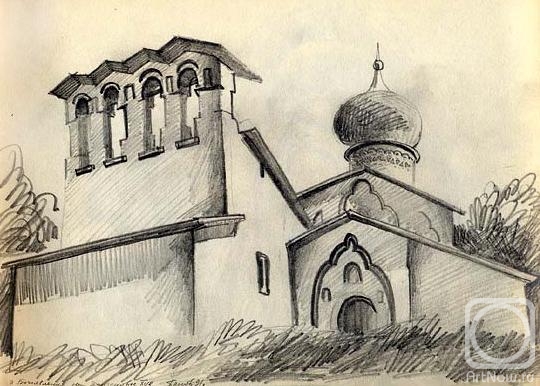 Gerasimov Vladimir. Pskov, sketch