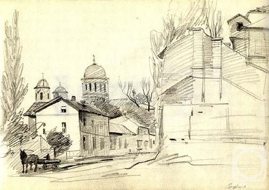 Gerasimov Vladimir. Sofia, sketch 3