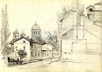 Sofia, sketch 3. Gerasimov Vladimir