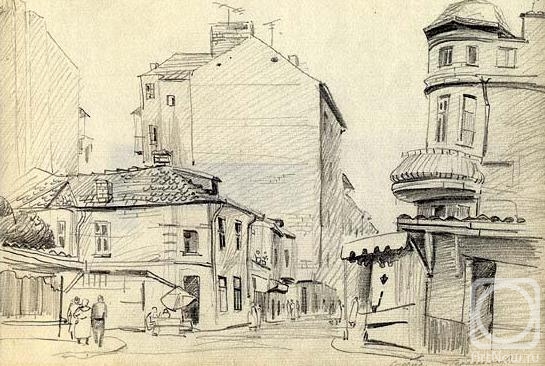 Gerasimov Vladimir. Sofia, sketch 8