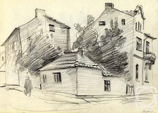 Gerasimov Vladimir. city of Sofia, sketches 9