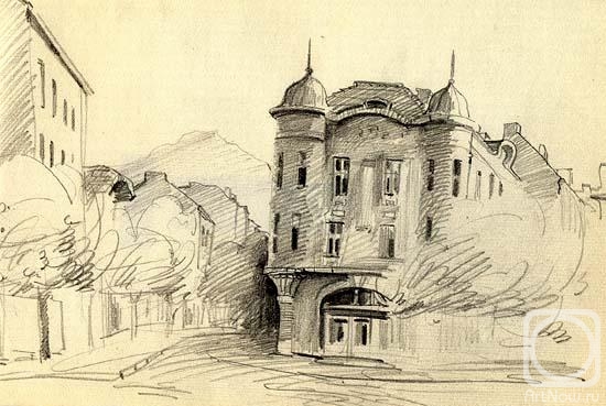 Gerasimov Vladimir. city of Sofia, sketches 11