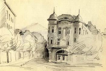 city of Sofia, sketches 11. Gerasimov Vladimir