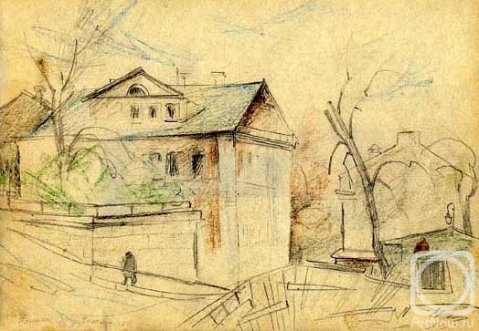 Gerasimov Vladimir. Moscow sketches 15