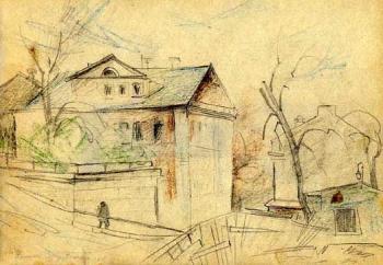Moscow sketches 15. Gerasimov Vladimir