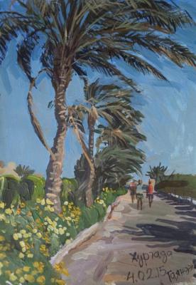 Painting Hurghada. To the beach! To the Sea!. Dobrovolskaya Gayane