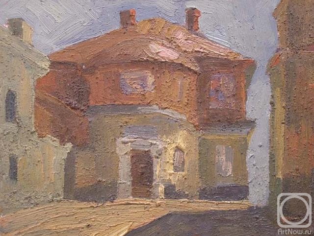 Gerasimov Vladimir. Old pharmacy, the city of Vladimir (old sketches)